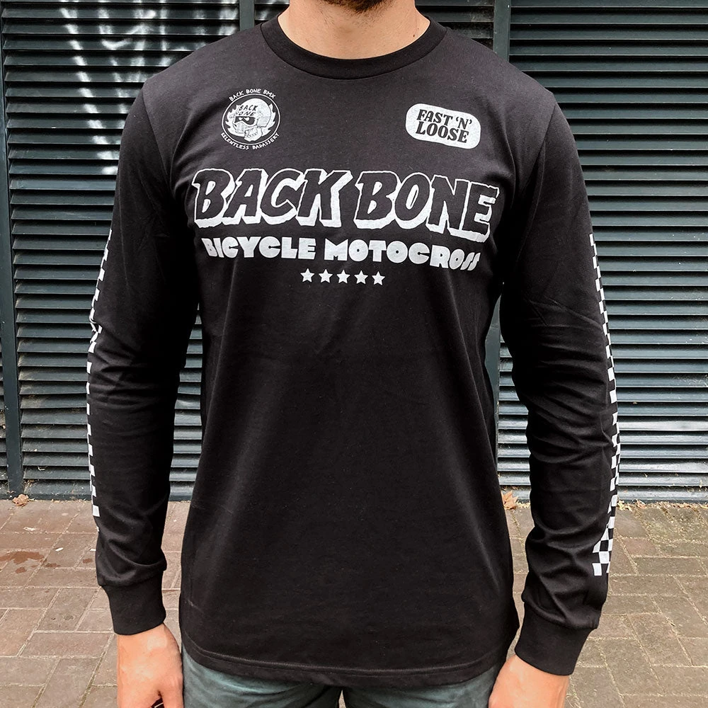 CLOTHING Back Bone BMX 5 Star Long Sleeve 3 CLOTHING Back Bone BMX 5 Star Long Sleeve