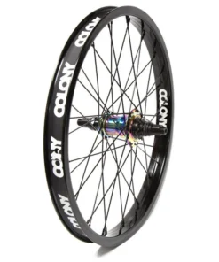 Colony BMX PARTS Colony Pintour Freecoaster Wheel - Black/Rainbow