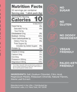 PARTS LMNT Electrolytes Recharge 30 Pack Box