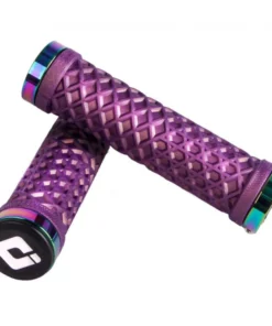 ODI Vans Lock On Grips - Iridescent Purple/Oil Slick