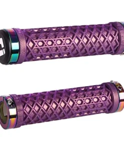 ODI Vans Lock On Grips - Iridescent Purple/Oil Slick