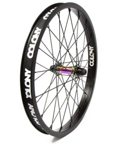 Colony BMX Colony Pintour Front Wheel - Black/Rainbow