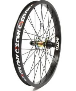 Colony BMX Colony Pintour Rear Wheel - Black/Rainbow PARTS