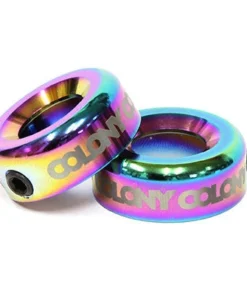 Colony BMX Colony Konka Bar Ends - Rainbow