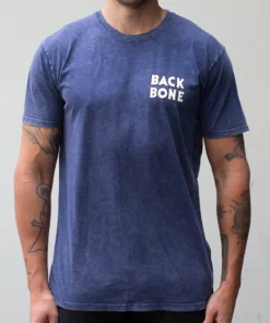 Back Bone BMX Ratty T-Shirt - Blue Stone