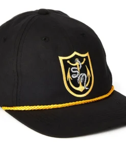 S&M Bikes CLOTHING S&M Anchor Shield Snap Back Hat