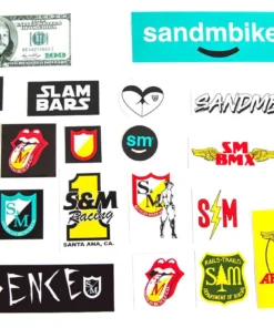 S&M Bikes Sticker Kit - 20 Pack PARTS