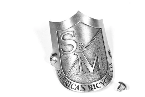 S&M Bikes S&M Head Tube Badge PARTS 1 S&M Bikes S&M Head Tube Badge PARTS