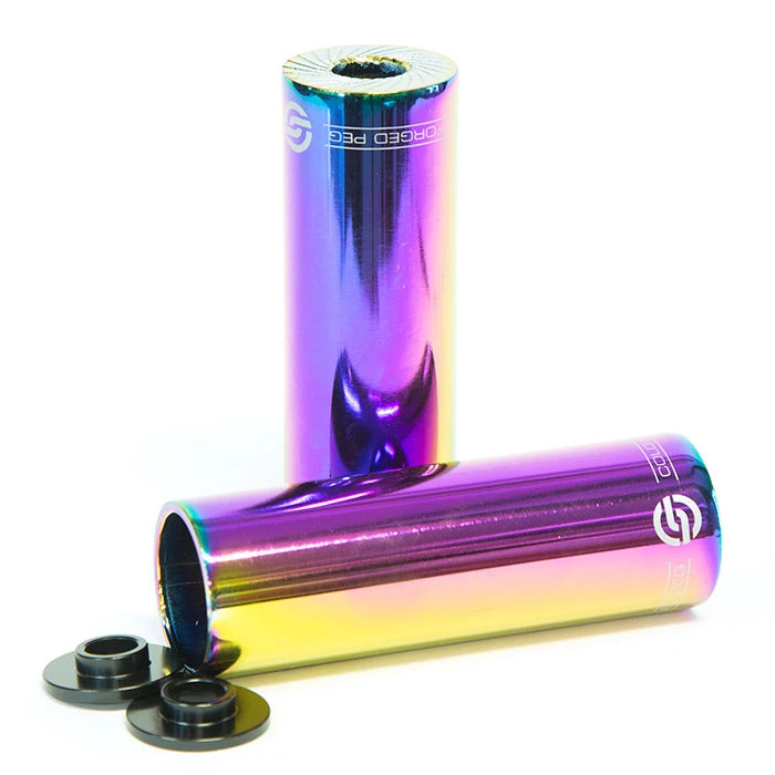 Salt BMX Am Pegs - Oil Slick 1 Salt BMX Am Pegs - Oil Slick